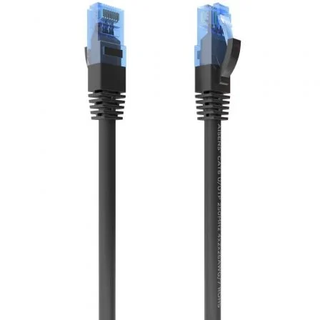 Aisens Cable de Red RJ45 Cat.6 UTP AWG26 CCA Negro 1m